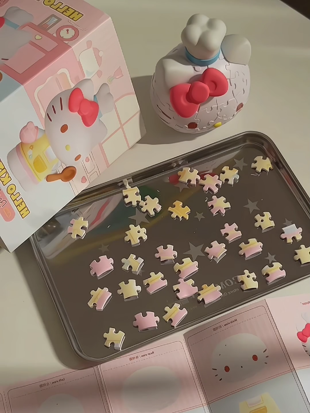 ma new puzzle hello kitty 🎀 #mainanseru #puzzlegame #fyp #mainanviral #mainananak 