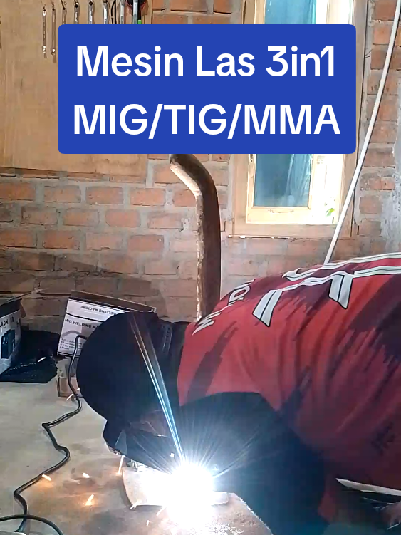 Mesin Las Monake 3in1 Welding Inverter MIG/TIG/MMA #monake #weldingtiktok #welder #mesinlas #mig #fyp #trending @monake_official_store 