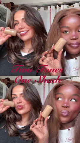 we're backkkkk seeing how the @rhode skin blush in plum looks on both of our complexions🤍 #blush #makeuptutorial #summermakeup #rhode #makeupideas #grwm