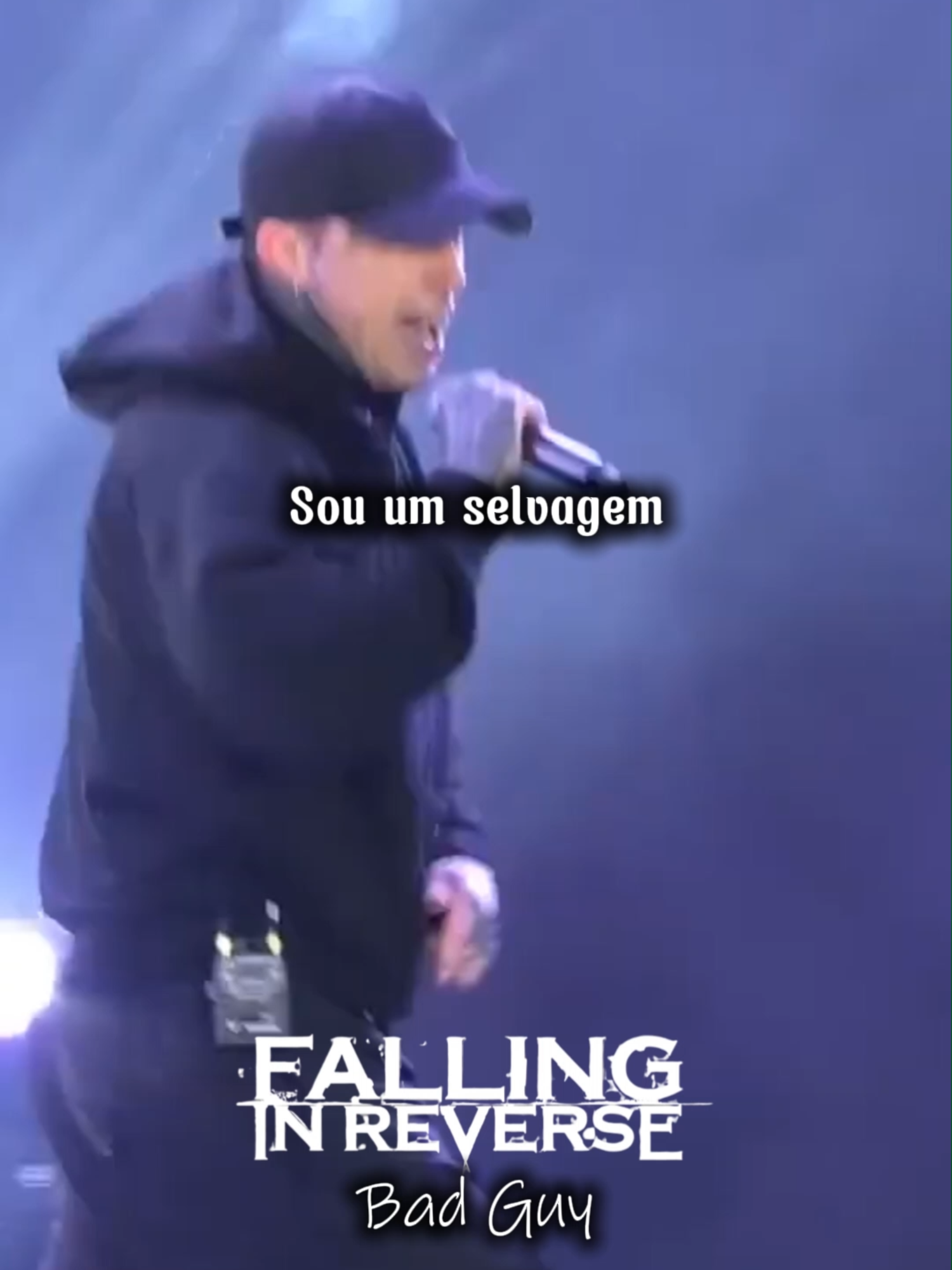 bad guy mais uma do #fallinginreverse ficou otima em versão ao vivo. #metalcore #alternativemetal #rock #legendas