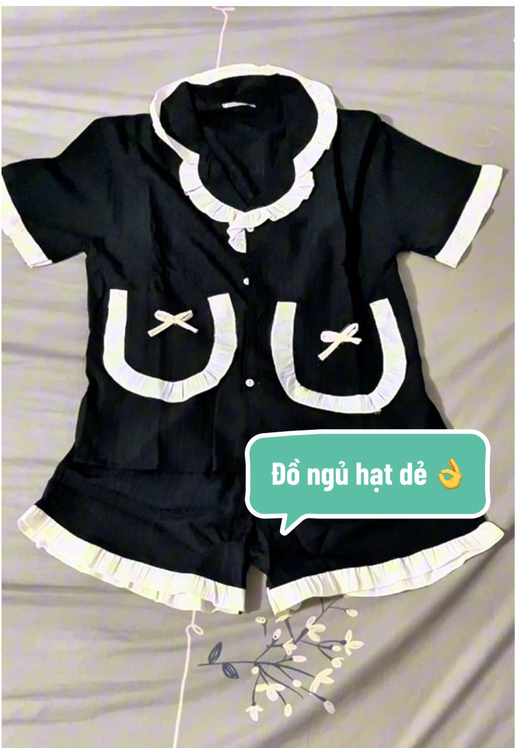 Style đồ ngủ của vợ #riviudodadung #dongunu #doboxinh #dongugiare #dongubigsize #dobodui 