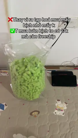 Bịch bim bim đậu xanh to như vậy mà giá lại rẻ #tiktokshop #bimbim