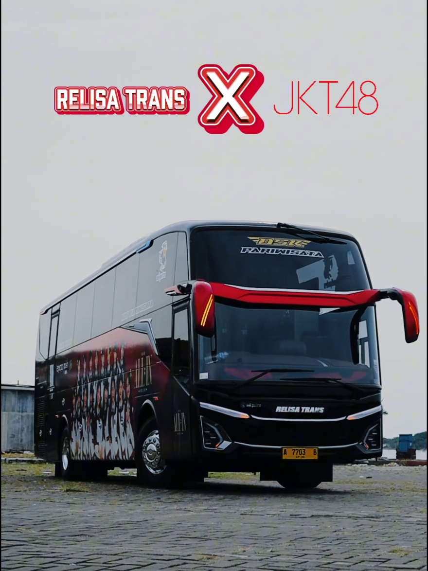 JKT48 TOUR BUS 2025 #jkt48newera #jkt48toursemarang #masukberandafyp #timspadejkt48  @pesonacrewmuda810 @relisatrans 