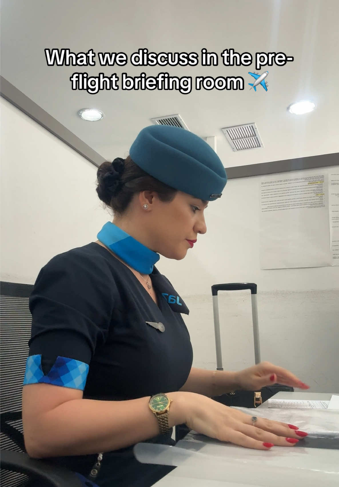 Ready for departure ✈️💙 #jazeeraairways #cabincrew #flightattendant #kuwait #الكويت #كويت #q8 #كويتيات #قطر #قطر #صباغين 