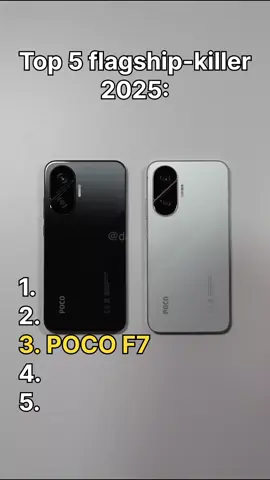 THE REAL FLAGSHIP KILLERS 2025!  #top5 #smartphone #techtok #realme #poco 