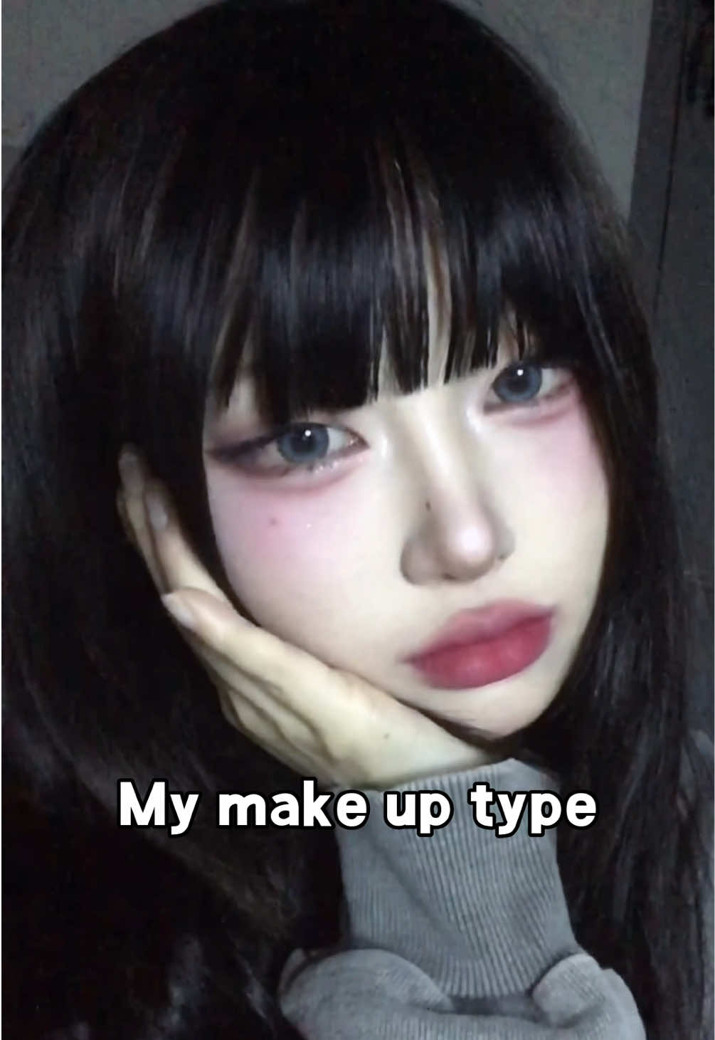 Eng sub) My make up type #추천 #fyp  #메이크업 #makeuptutorial #쿨톤 #도우인 #도우인메이크업 #mymakeuptype 