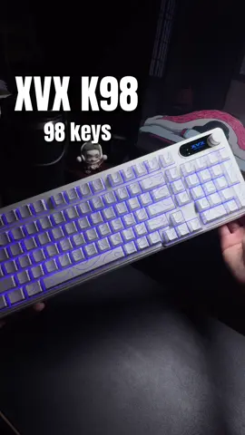 คีย์บอร์ดบัทเจ็ทที่ไฟงานวัดสวยอย่างงี้ 👍🏻👍🏻 ?!!#xvx #xvxthailand #xvxk98 #RGB #fullsizekeyboard #keyboard #soundtest #คีย์บอร์ด #คีย์บอร์ดมีไฟ #ไฟrgb #savvydesksetup 