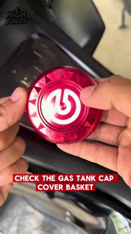 Pwede pala i-upgrade yung Gas tank cap cover 😲 #GasTankCapCover #GasTankCap #CoverForGasTank #CncAluminumGasTankCover 
