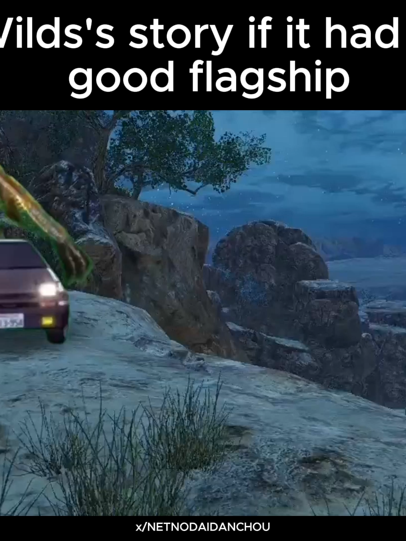 Wilds's story if it had a good flagship #MonsterHunter #MHWilds #MonsterHunterWilds #mhrise #monsterhunterrisesunbreak
