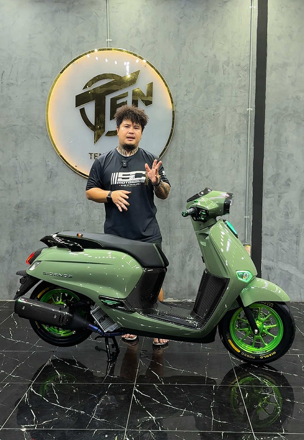 หล่อกลับอุดร #สจแคราย #tenshop #jrcarbon #scmoto #ออกรถมือ1พร้อมจัดสภาพ #จีออโน่แต่งสวย #จีออโน่พลัส #Giorno #รถForza350 #xmax300 