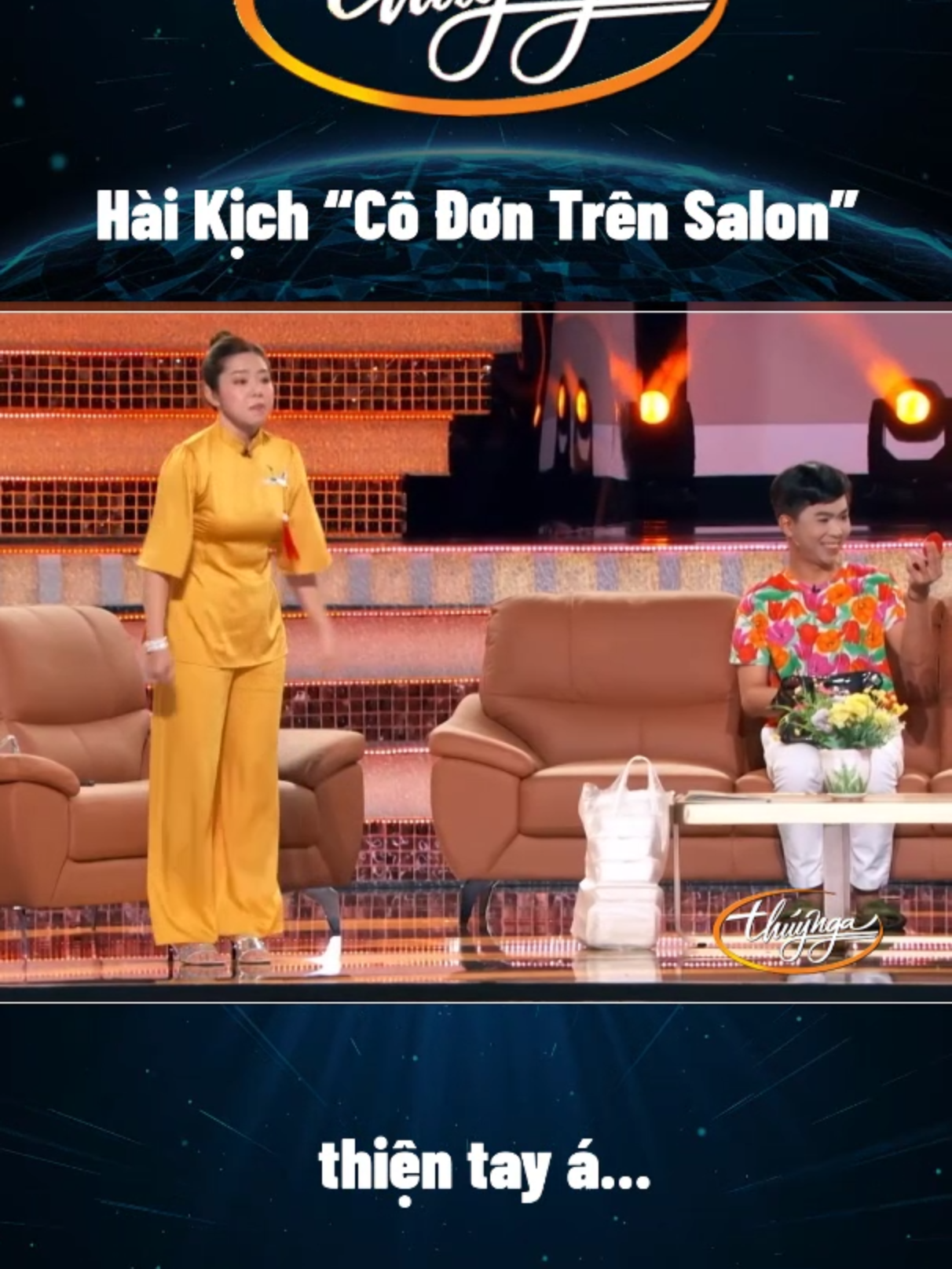 Hài Kịch “Cô Đơn Trên Salon” -thiện tay á...#pbn #thuynga #thuyngaparisbynight #haikichcodontrensalon #hoailinh#minhdu #trungdan #gialinh #hai #haivuive #haihuoc #haicuoidaubung #hai2025 #haihoalinh2025