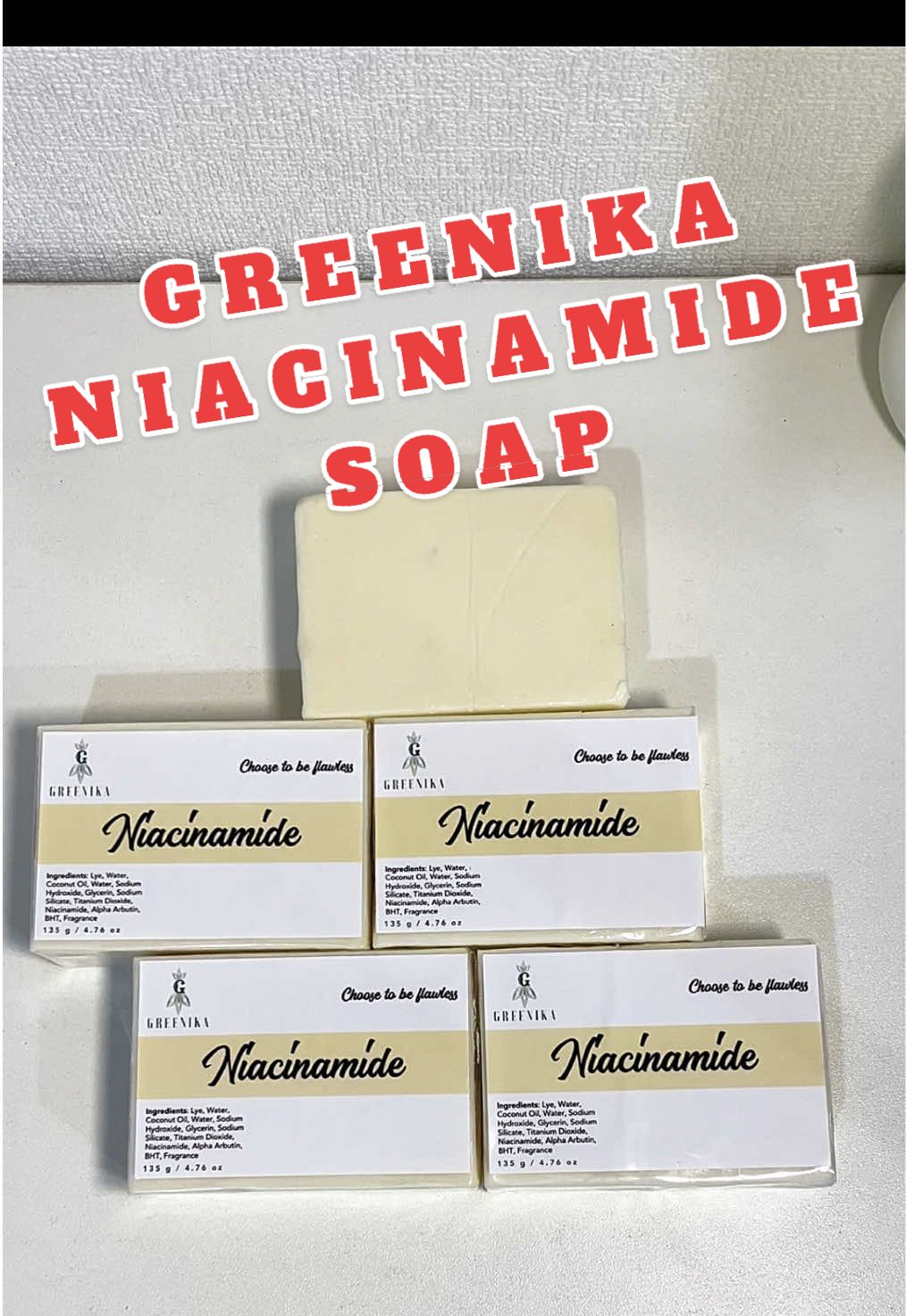 Ganda ng benefits ng  sabon na to promise!  #niacinamidesoap  #niacinamide  #niacinamidewhiteningsoap  #greenikaniacinamidesoap  @Greenikaph 💚💚