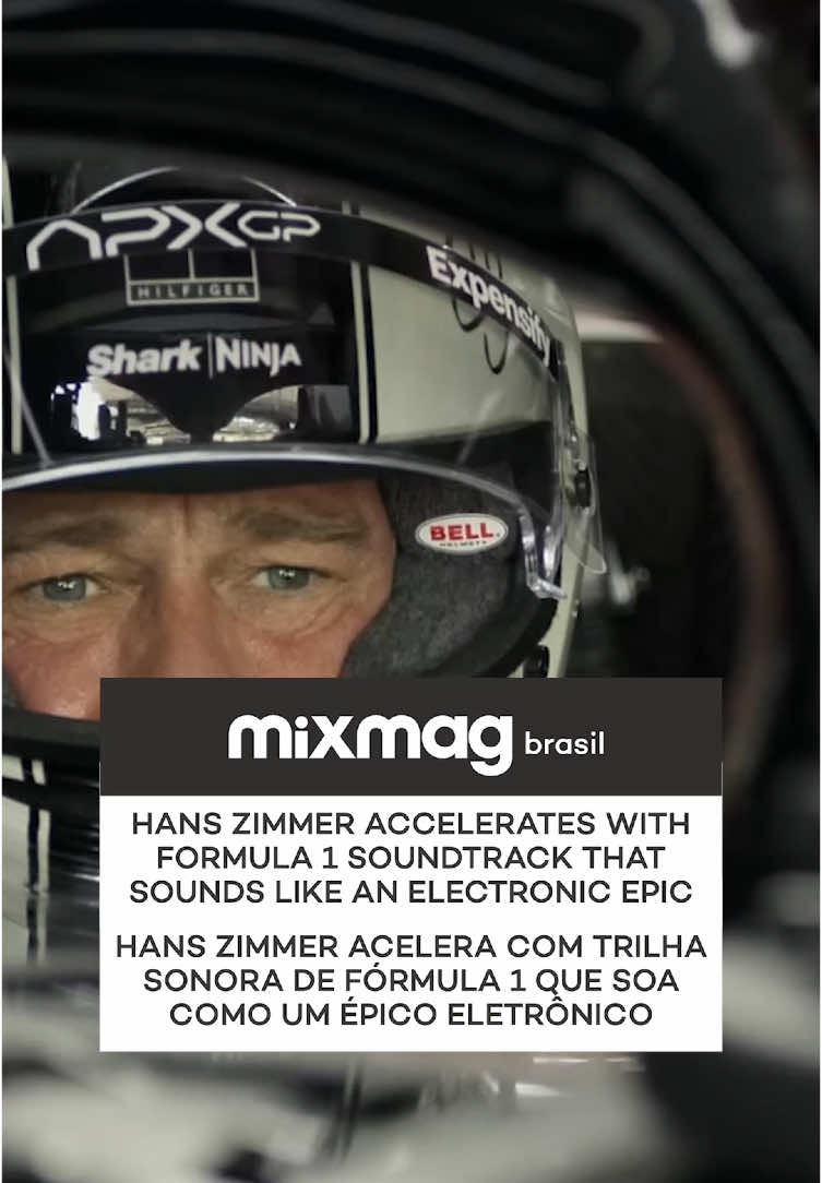 Speed scored by Hans Zimmer 🚦🎹 Velocidade com trilha de Hans Zimmer 🔥 Hans Zimmer turns up the tension in F1’s official score for Apple TV+, blending cinematic drama with high-octane synths. Real engine sounds meet orchestral firepower in a soundtrack built for speed and emotion. Hans Zimmer acelera na trilha de F1 da Apple TV+, misturando drama cinematográfico com synths em alta rotação. Motores reais e orquestra se fundem numa jornada sonora feita de pura velocidade e emoção. Link in bio 🔗 🎥: Warner Bros / YouTube  🎧: F1 - Hans Zimmer #f1 #f1soundtrack #hanszimmer #appletv #f1series #cinema #filmmusic #synthscore #trilhasonora #musicadefilme #mixmagbrasil #mixmag #bradpitt #movies #soundtrack #synth #synthmusic #formula1 #musicaeletronica #electronicmusic #dancemusic #musiclovers #synthesizers 