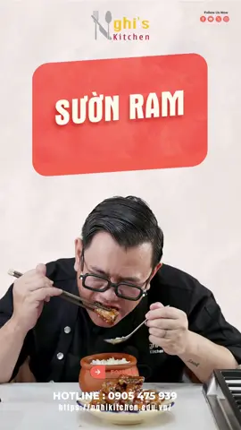 Sườn ram #Đầu_bếp_Quốc_Nghị 
