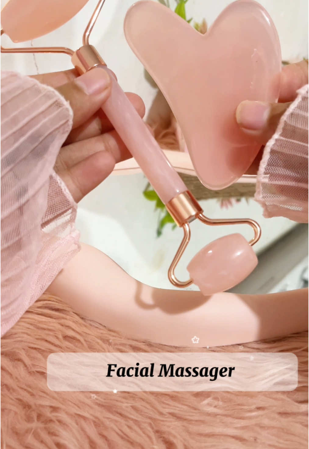 Jade roller facial scraping tool Facial Massager Scraping Board Set Anti-Aging Beauty Skin Care Anti-puffiness and wrinkle improvement self-care gift #tiktok #creatorsearchinsights #facialmassager #jaderoller #face #antiwrinkle 