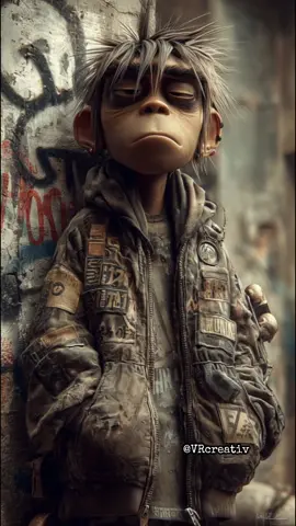 I ain’t happy, I’m feelin’ glad… #gorillaz #clinteastwood #fantasy #aigenerated #aivideo 