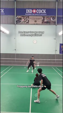 Sakit bener dehh #patminton #badminton #funminton 