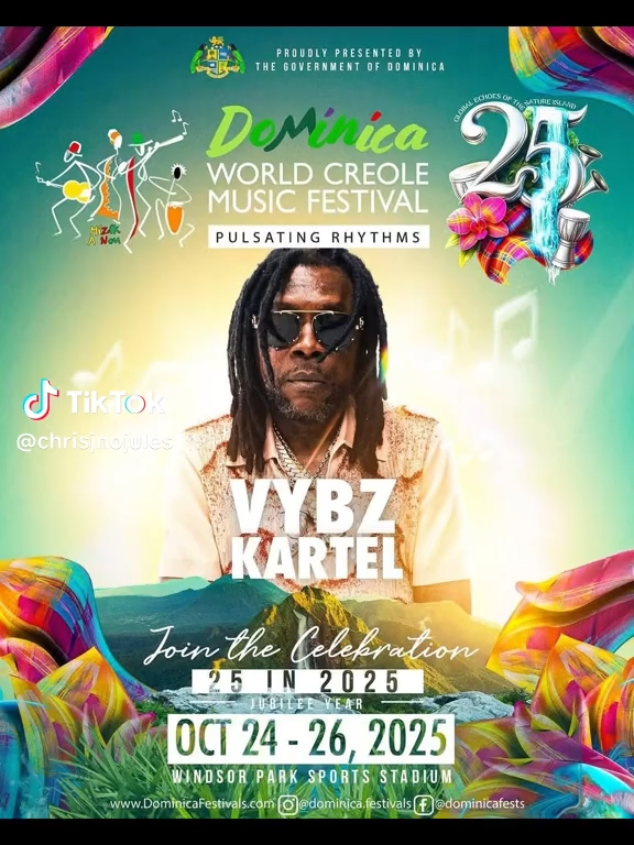 Dominica WCMF Oct 24th to Oct 26th 2025.....