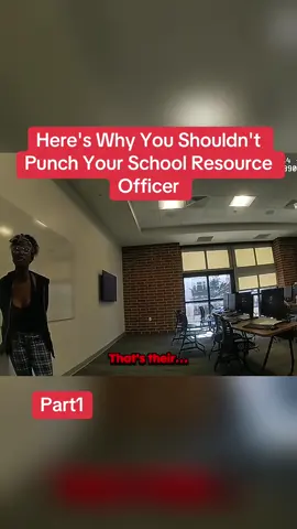 Here's Why You Shouldn't Punch Your School Resource Officer#cops #copsoftiktok #copsontiktok #copstiktok #policeofficer #policeoftiktok #fyp 