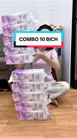 Combo 10 bịch khăn giấy #khangiay #sipiao 