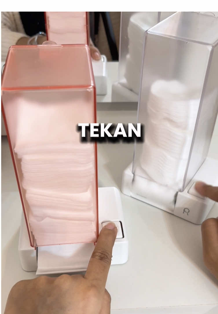 meja rapi, kapas pun higienis 😝 kembaran yuk?