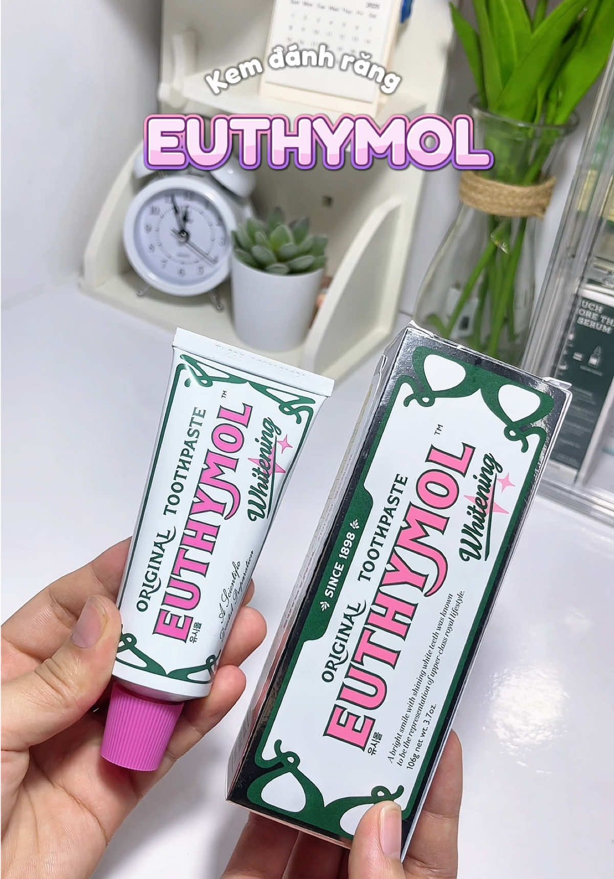 Kem đánh răng này dùng êm nha mí bà #Euthymol #trangrangtunhien #nangtamdangcap #xuhuong #ilovetiktok #ilovetiktok❤️ 