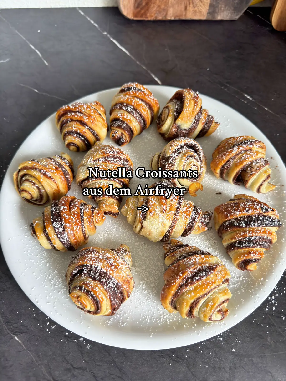 #nutella #airfryer #rezept #croissant #dessert #EasyRecipe