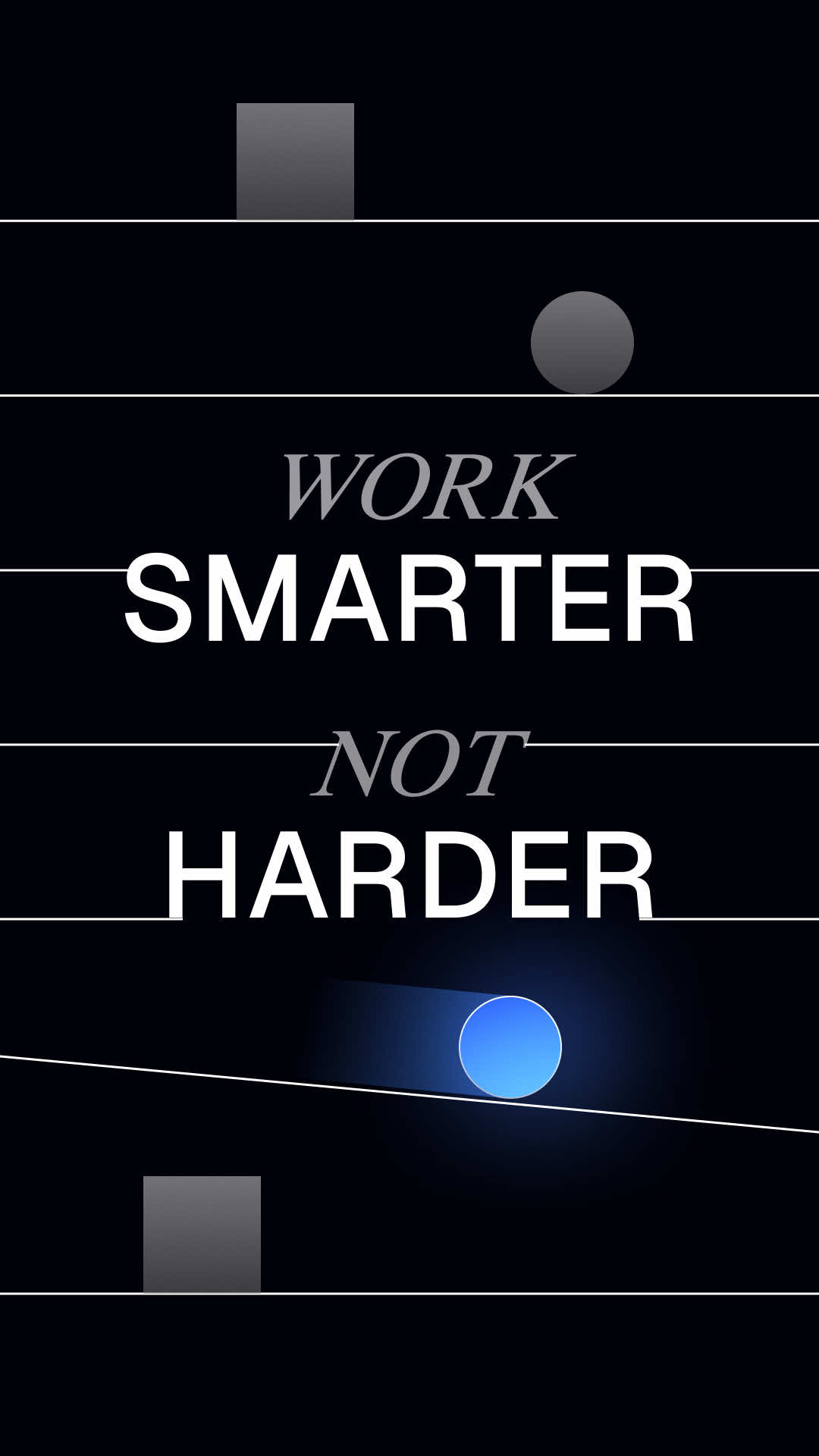 Working harder isn’t always the answer. Sometimes, it’s about seeing the system clearly and finding a smarter way through it. Don’t just push harder... Step back, rethink the approach, and realign the path. That’s how you win with less force and more clarity.