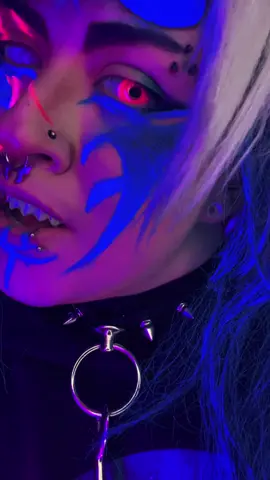 Big & Loud  I gotta cosplay again soon 😣 #infinitysparadise #dirtysinners #dirtysinneroc #icedemon #demonoc #occosplay #glow #uv #neon #blacklight 
