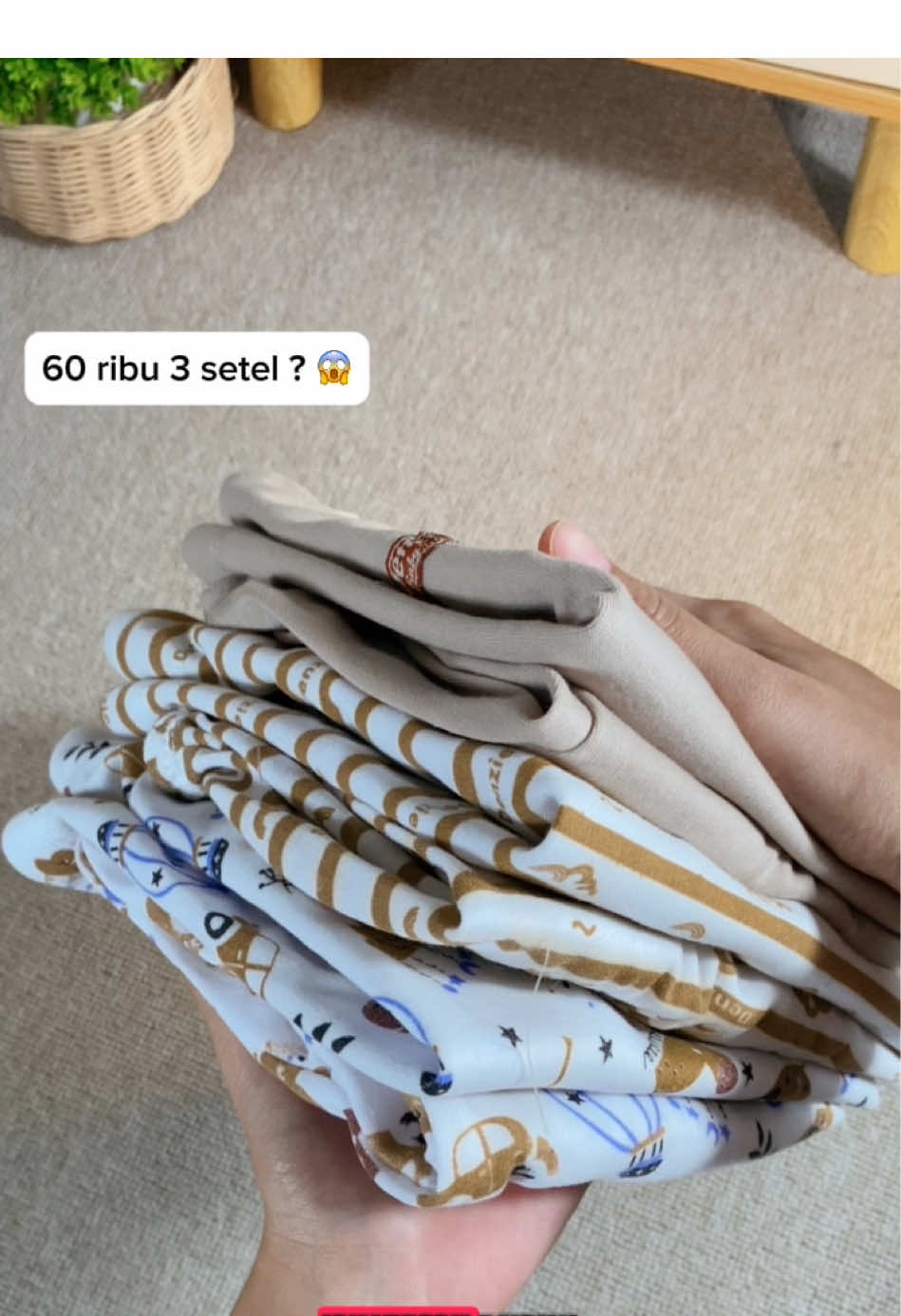 3 setel piyama bayi (SNI) harganya murah POLLL #piyamaanak #piyamabayi #bajutidur #bajutidurbayi #bajutiduranak #setelanbayi 