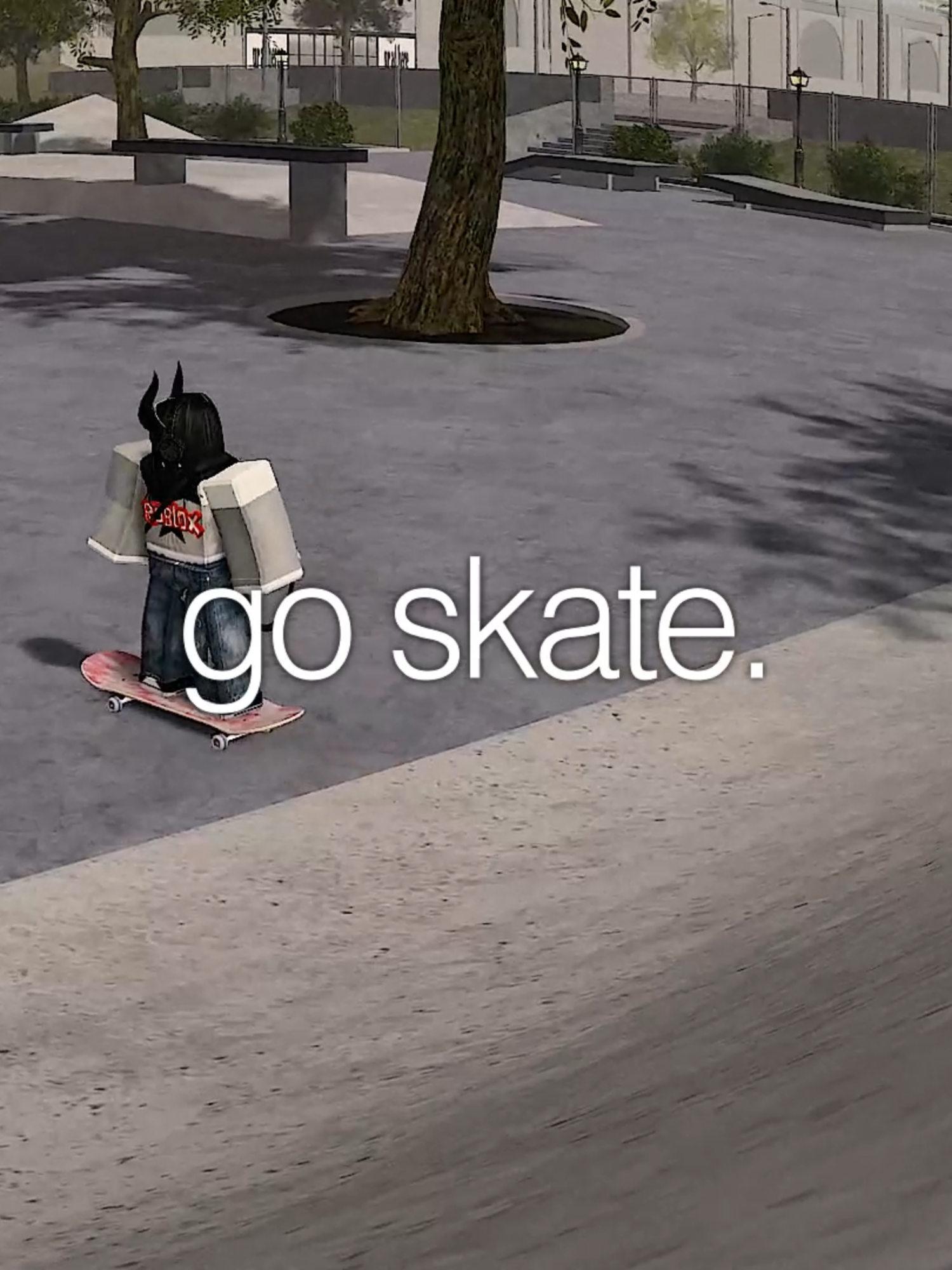 Ghetto Bird game: Go skate. #roblox #roskate #skate #skateboard #goskate #edit