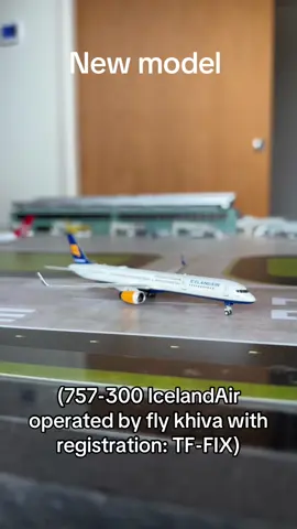 757 IcelandAir😍😍#geminijets #airport #modelairport #1400scale #plane #modelplanes #modelterminal #model #fy #fyp #foryou #foryoupage #viral #viralvideo #viraltiktok 