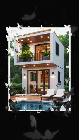 2 Storey Minimalist Life #cabin #smallhouse #fyp #tinyhouse #100k  For more: https://newtrendhouses.com/category/log-cabins/