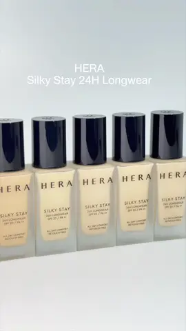 ผิวเนียนเบา แต่ปกปิดแน่น 🎀 ติดทนตลอดวันกับ #SilkyStayFoundation Stay flawless. Stay silky. Stay you.💖💫 #HERA #HERABEAUTY #HERAThailand #foundation #kbeauty #รีวิวบิวตี้ #รองพื้น 