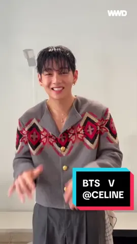 BTSのVが「CELINE」の2026年スプリングコレクションのショー会場に来場🔥 スペシャルインタビューをお届け🎤 #CELINE #BTS #V #TAEHYUNG #BTSV #TAEHYUNGXCELINE  #VxCELINE #kimtaehyung