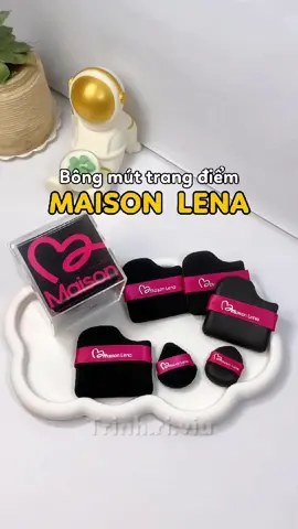 Set 6 bông mút, đầy đủ các bước cho người mới tập makeup nek. #trinhriviu #MaisonLeNa #maisonlenavn #mutmakeup #muttrangdiem #set6bongmut #makeup #goclamdep #viral #fyp 