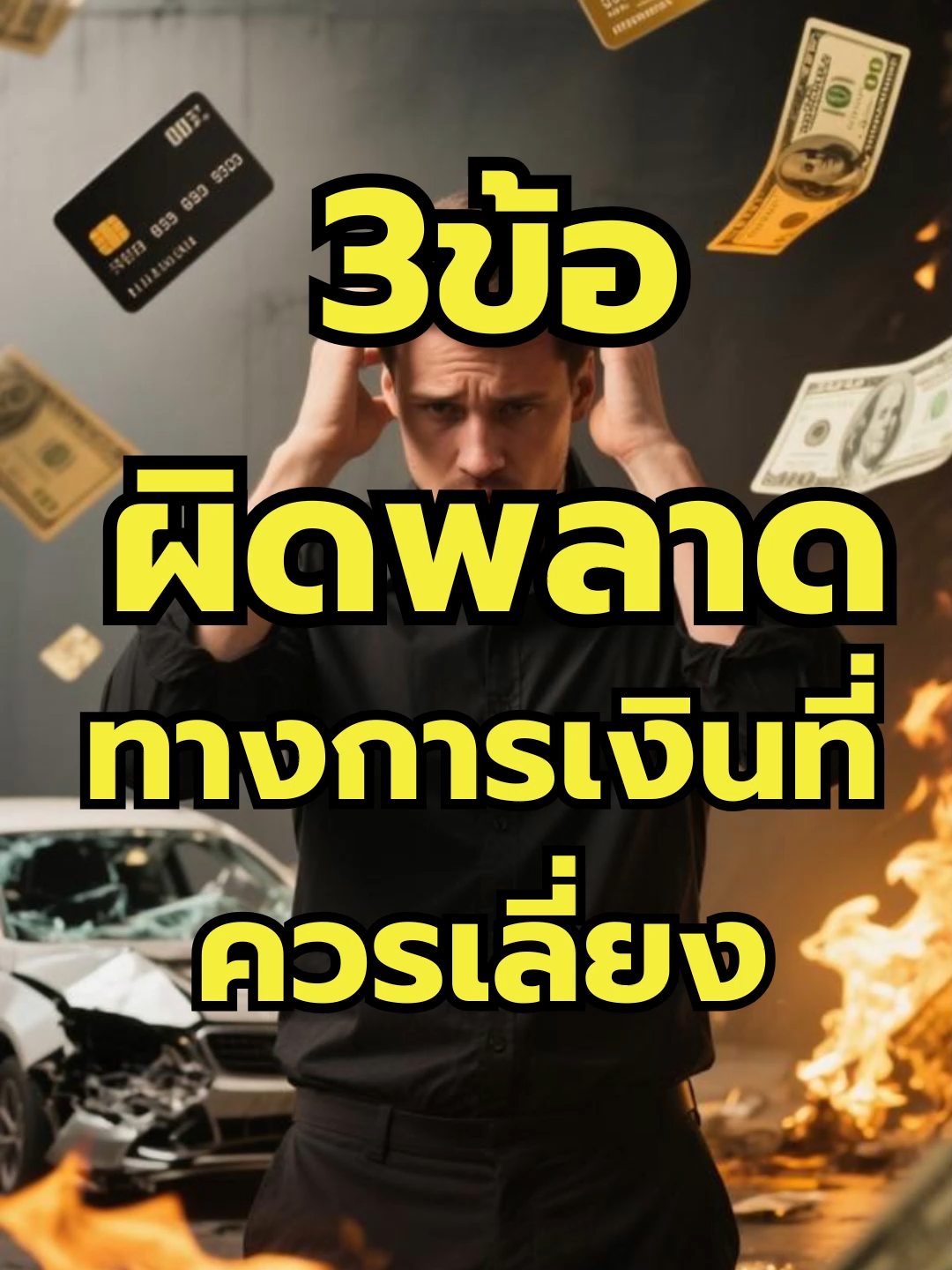 ''3 ข้อผิดพลาดทางการเงินที่ควรเลี่ยง'' #ปั้นสมอง #การเงิน #พัฒนาตัวเอง #Mindsetการเงิน #วิธีคิดคนรวย#เคล็ดลับการเงิน #คิดแบบคนรวย #คนรวย #ความรู้การเงิน