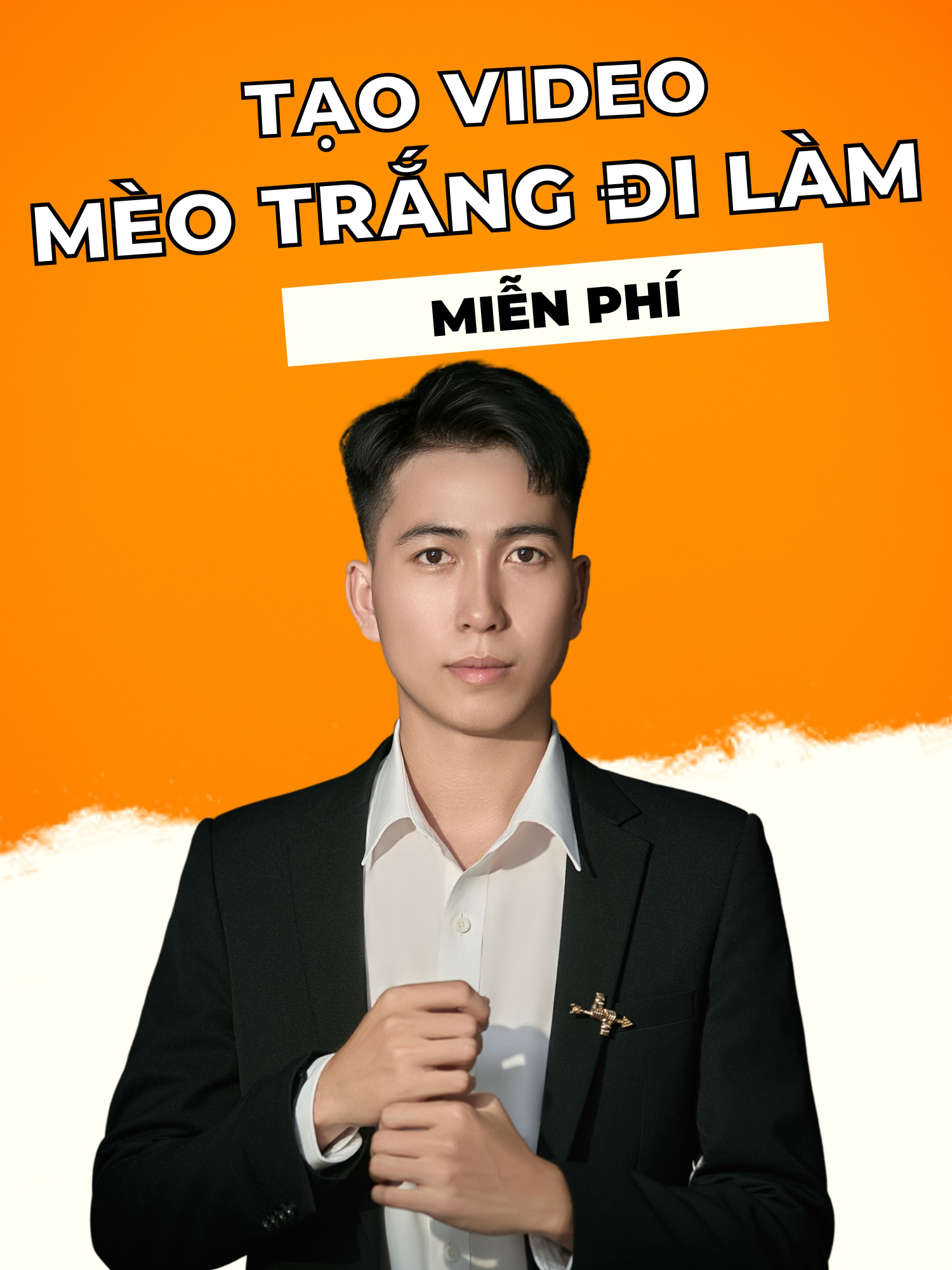 Tự tạo video mèo trắng đi làm – dễ, miễn phí, ai cũng làm được!!! #leduyhiep #AI #HOCAI #VIDEO #AItutorial #AIgenerated #artificialintelligence #VideoAI #tiktoktips