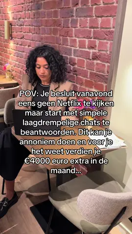 Er zijn veel bedrijven die opzoek zijn naar iemand die simpele chats willen beantwoorden die binnen komen, omdat ze zelf daar geen zin of tijd voor hebben omdat ze hun eigen expertise willen uitwerken.   #fyp #remotework #vrijheid #business #sidehustle 