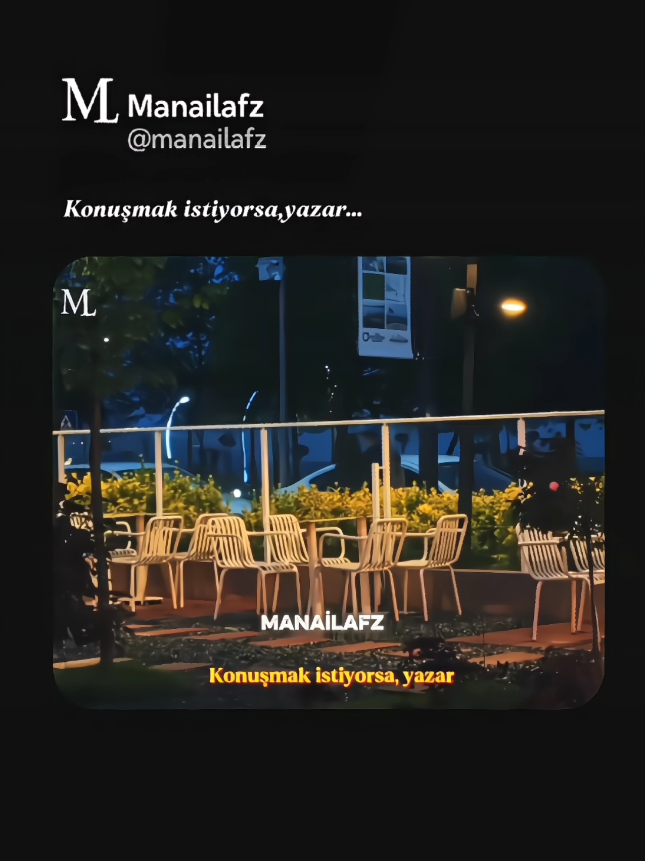 Konuşmak istiyorsa,yazar...