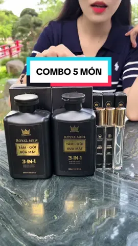 Combo 5 món sữa tắm gội #suatamnuochoa 
