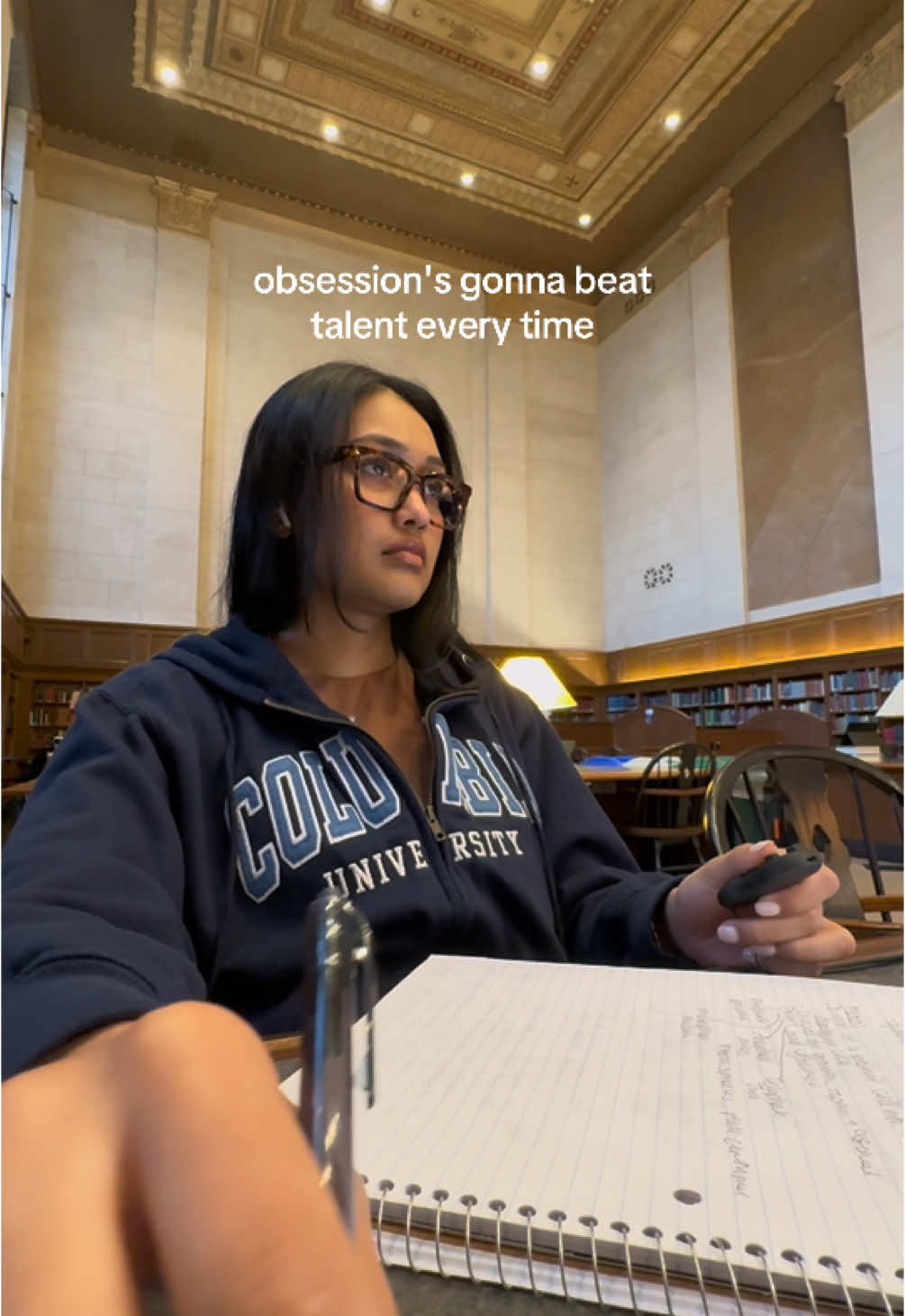 Is it all you ever think about?📚 #studytok #firstgen #educationtiktok #studymotivation #studywithme #premed #fyp #studyhacks #studytips #columbiauniversity 