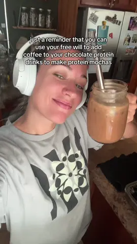 ☕️🏋️‍♀️💪 4ever obsessed with @Happy Viking (not sponsored - I wish) #proteinhack #mochaprotein #happyviking 