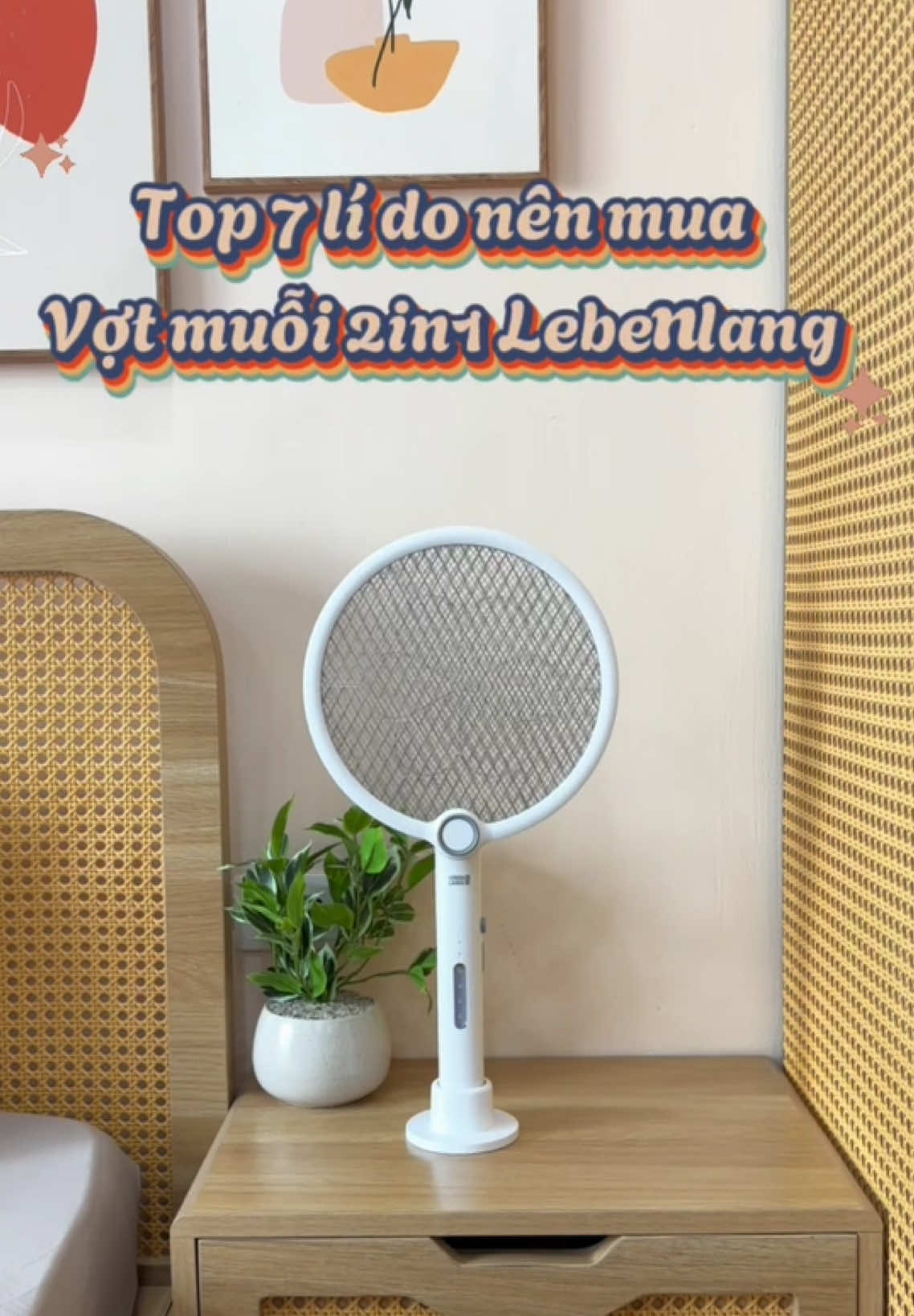 Top 7 lý do nên mua vợt muỗi nhà Lebenlang đây ạ 🥰 Mua 1 tặng 1 nữa nha #lebenlang #nghanhgiadung #giadung #votmuoi #votmuoicamtay #maybatmuoi #batmuoi 