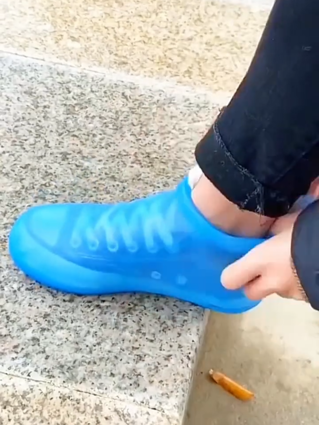 Protetor Impermeável de Silicone para Sapato #capasiliconesapatos #capadechuva 