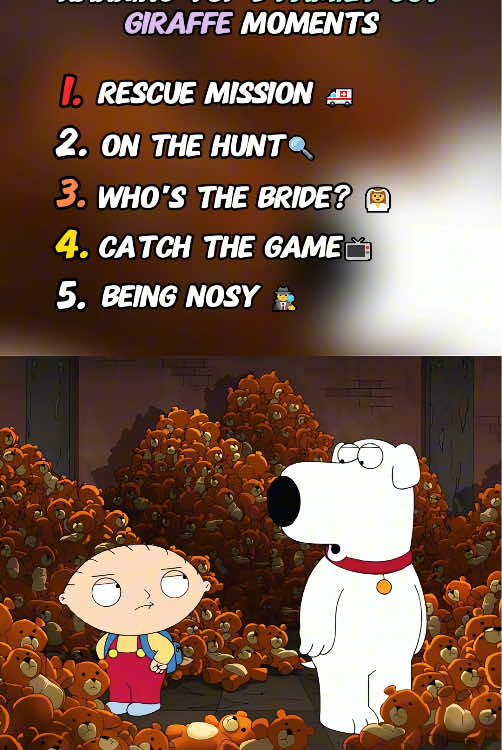 Ranking Top 5 Family Guy Moments #familyguy #petergriffin #ranking #top 