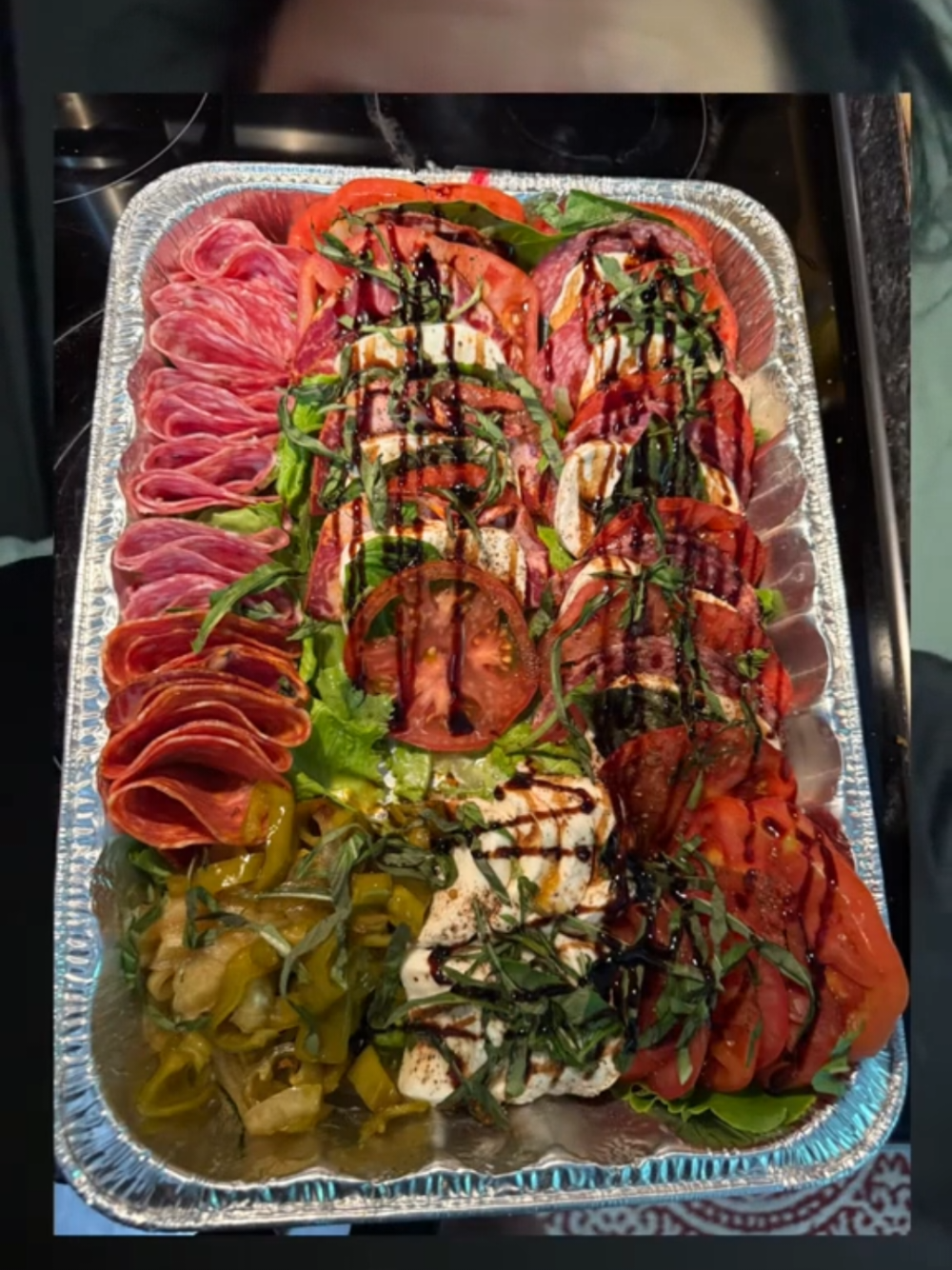 #stitch with @folkmedicineremedies #4th #guests #hosts #guestettiquette #antipastosalad #recipeswap #hanginthere #teatok #gathering #party #cookout #grilling #seatatthetable #welcome 