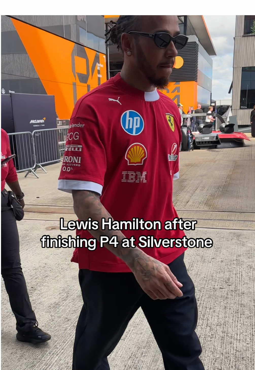 #LewisHamilton finishes P4 at his hometrack #Silverstone #F1 