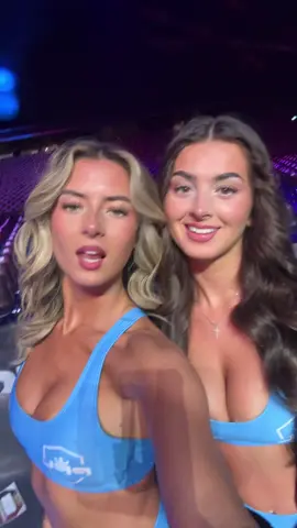 Your PFL 🇧🇪 2025 ring girl sister duo👯‍♀️🥊@Diana Lapo 
