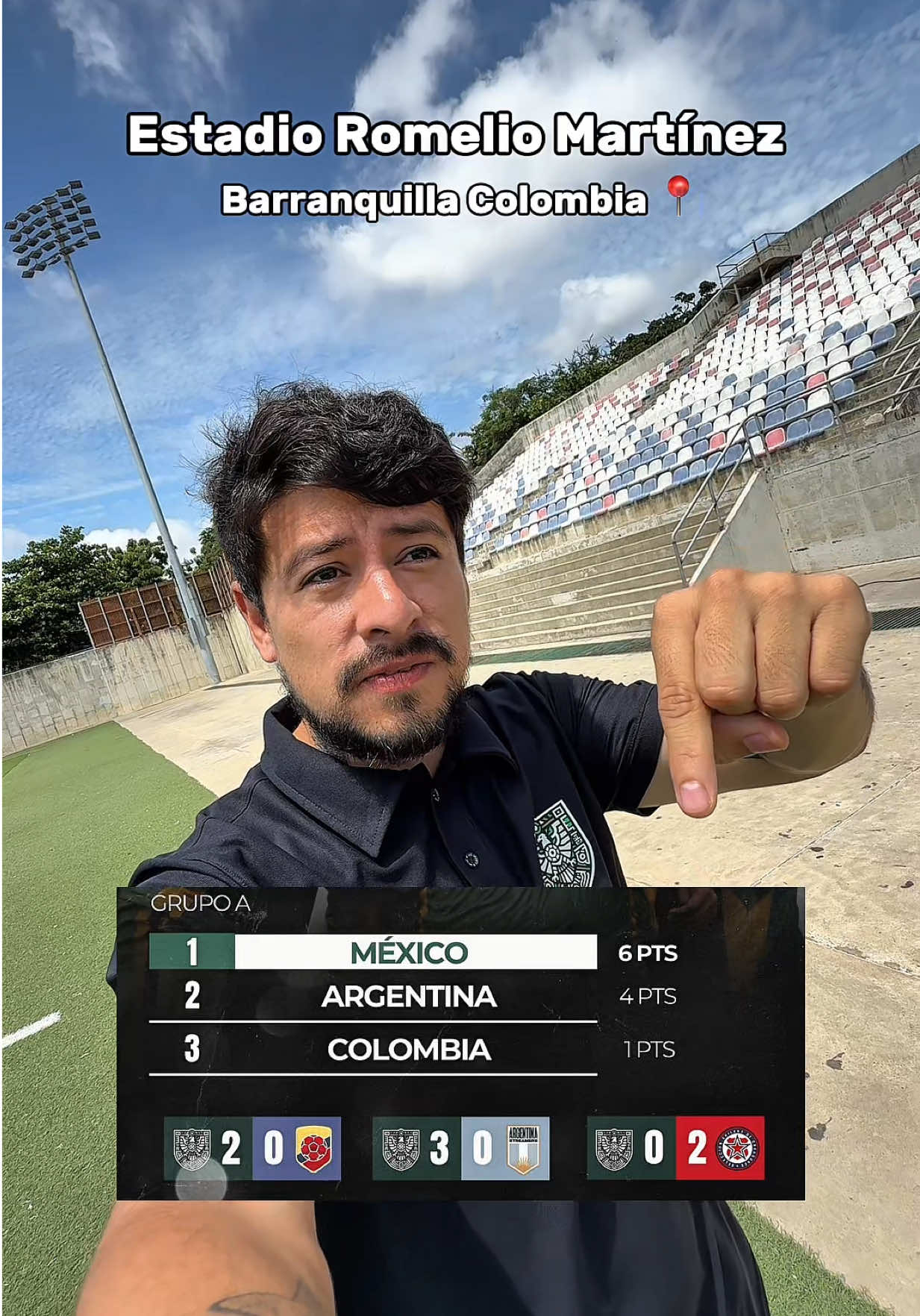 Asi es el estadio donde México va a jugar la Semifinal 